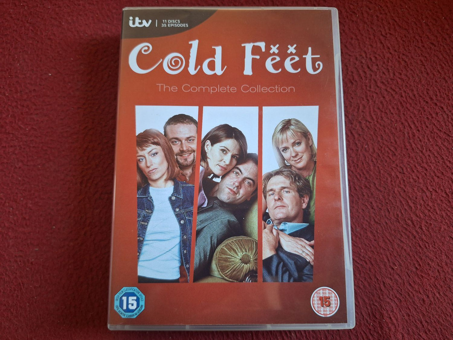 COLD FEET THE COMPLETE COLLECTION SERIES 1 - 5 BOX DVD