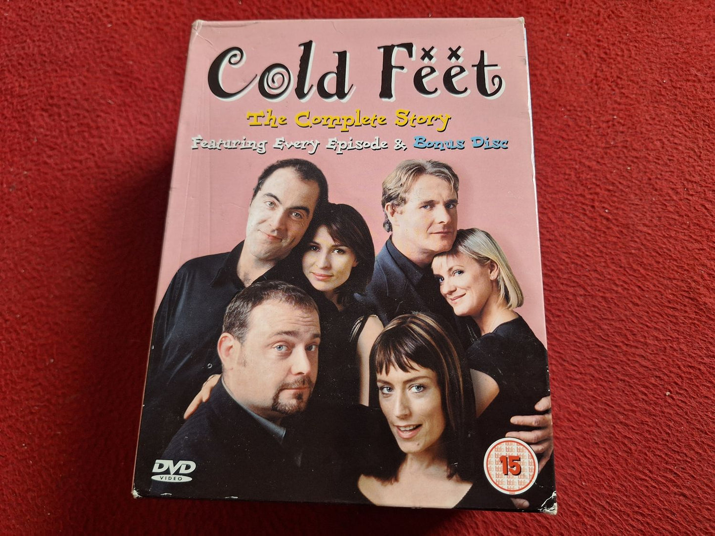COLD FEET THE COMPLETE STORY EVERY EPISODE & BONUS DISC BOX DVD