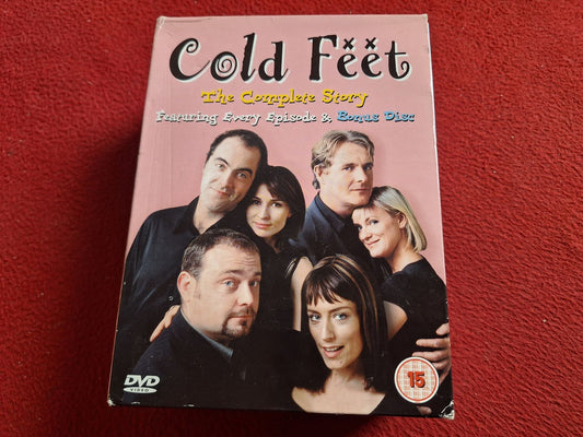 COLD FEET THE COMPLETE STORY EVERY EPISODE & BONUS DISC BOX DVD