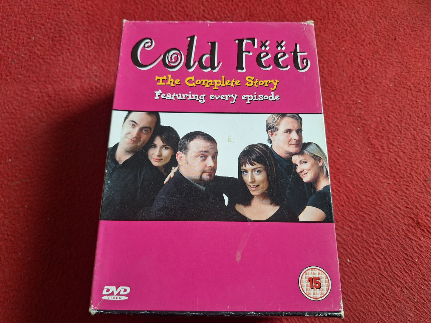 COLD FEET THE COMPLETE STORY FEATURING EVERY EPISODE BOX DVD