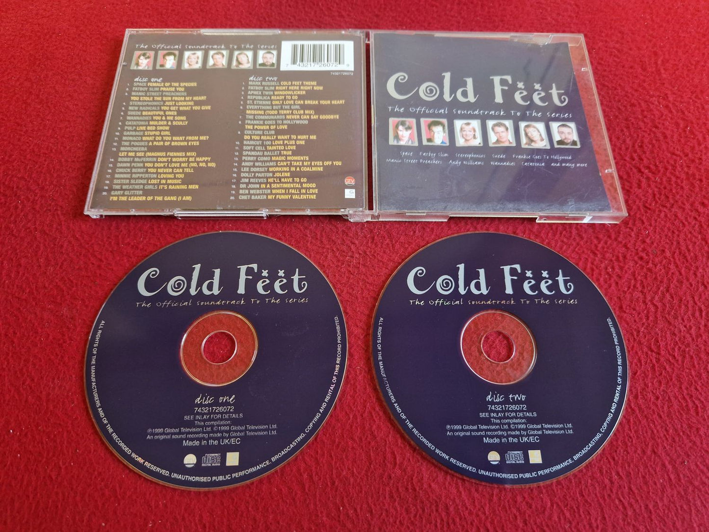 COLD FEET THE OFFICIAL SOUNDTRACK TO THE SERIES CD