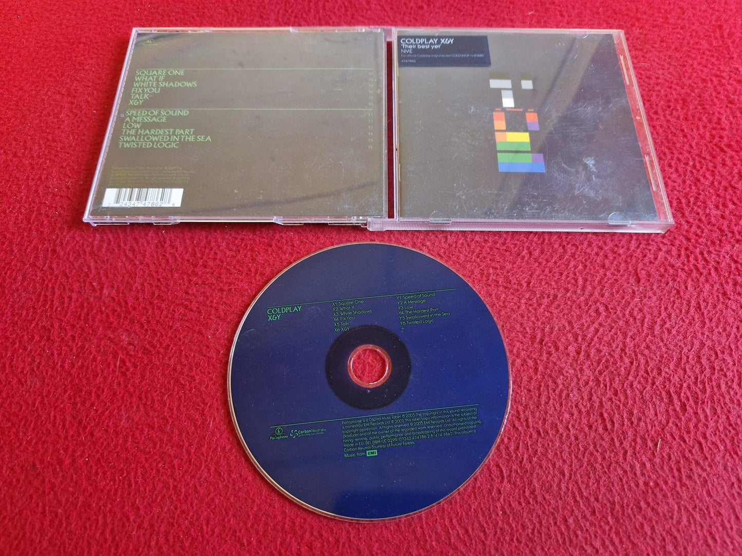 COLDPLAY X&Y CD