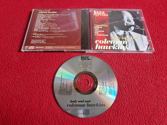 COLEMAN HAWKINS BODY AND SOUL [ JAZZ GREATS ] CD