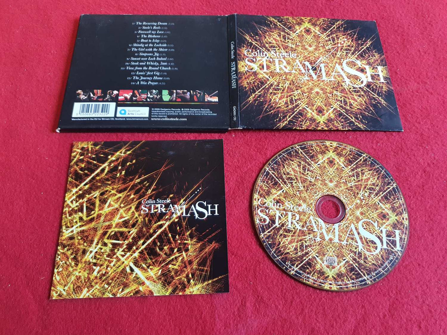 COLIN STEELE STRAMASH till CD