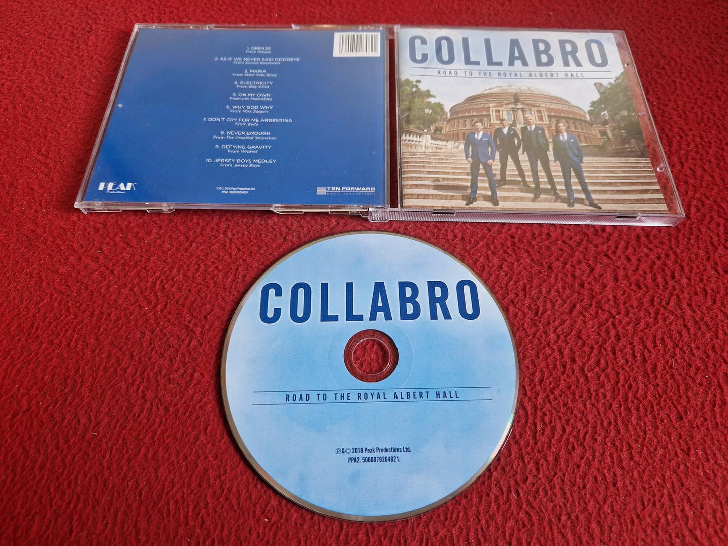 COLLABRO ROAD TO THE ROYAL ALBERT HALL CD