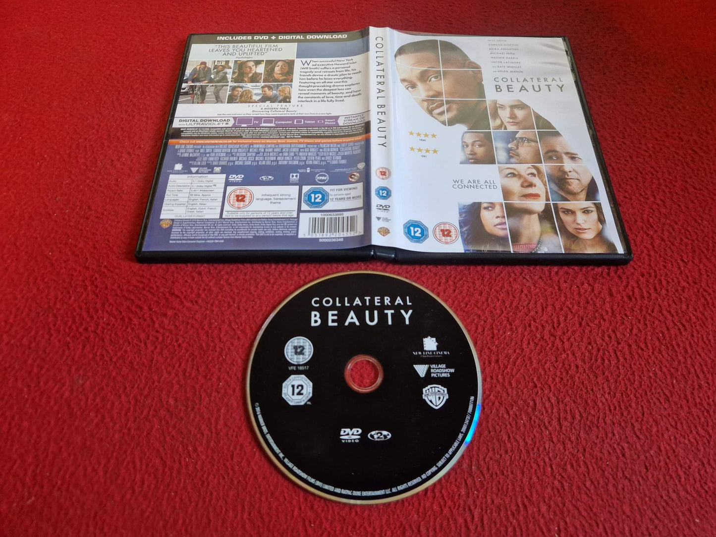 COLLATERAL BEAUTY DVD