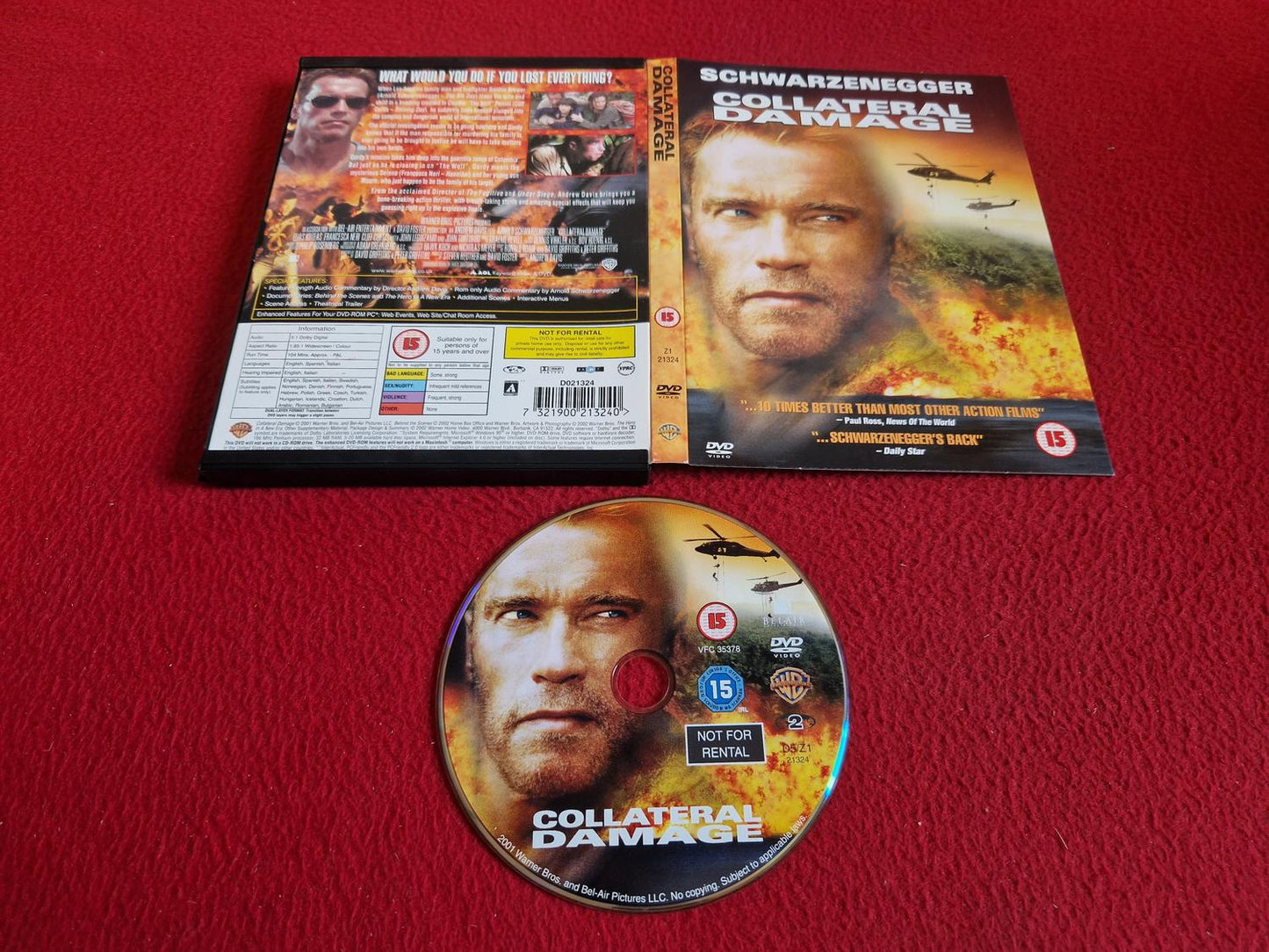 COLLATERAL DAMAGE [ SNAPCASE ] DVD