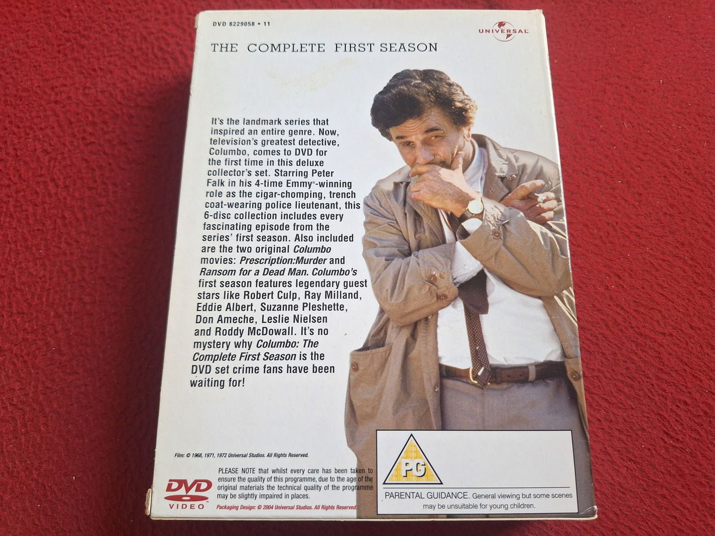 COLUMBO SEASON 1 BOX DVD