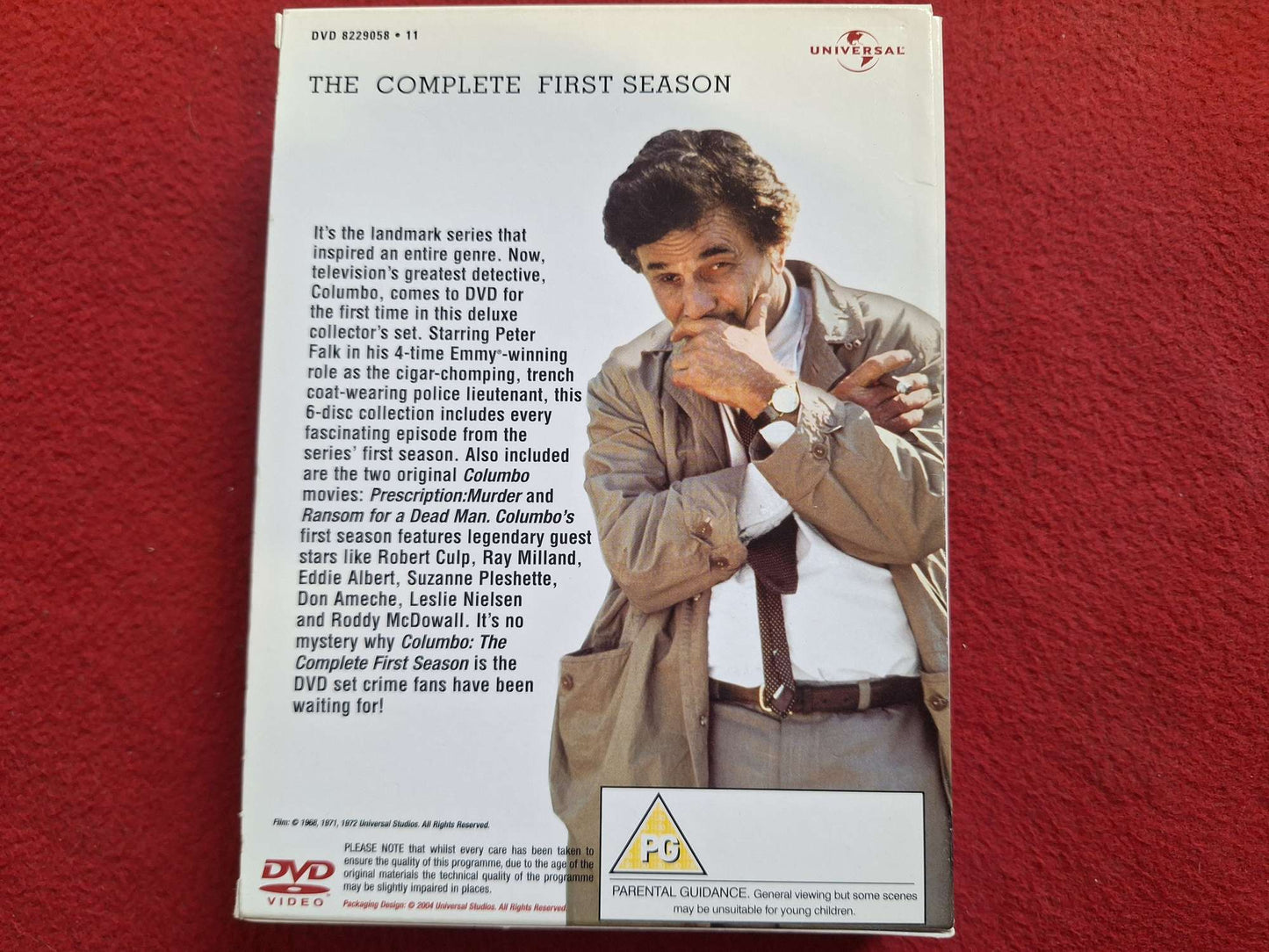 COLUMBO SEASON 1 BOX DVD