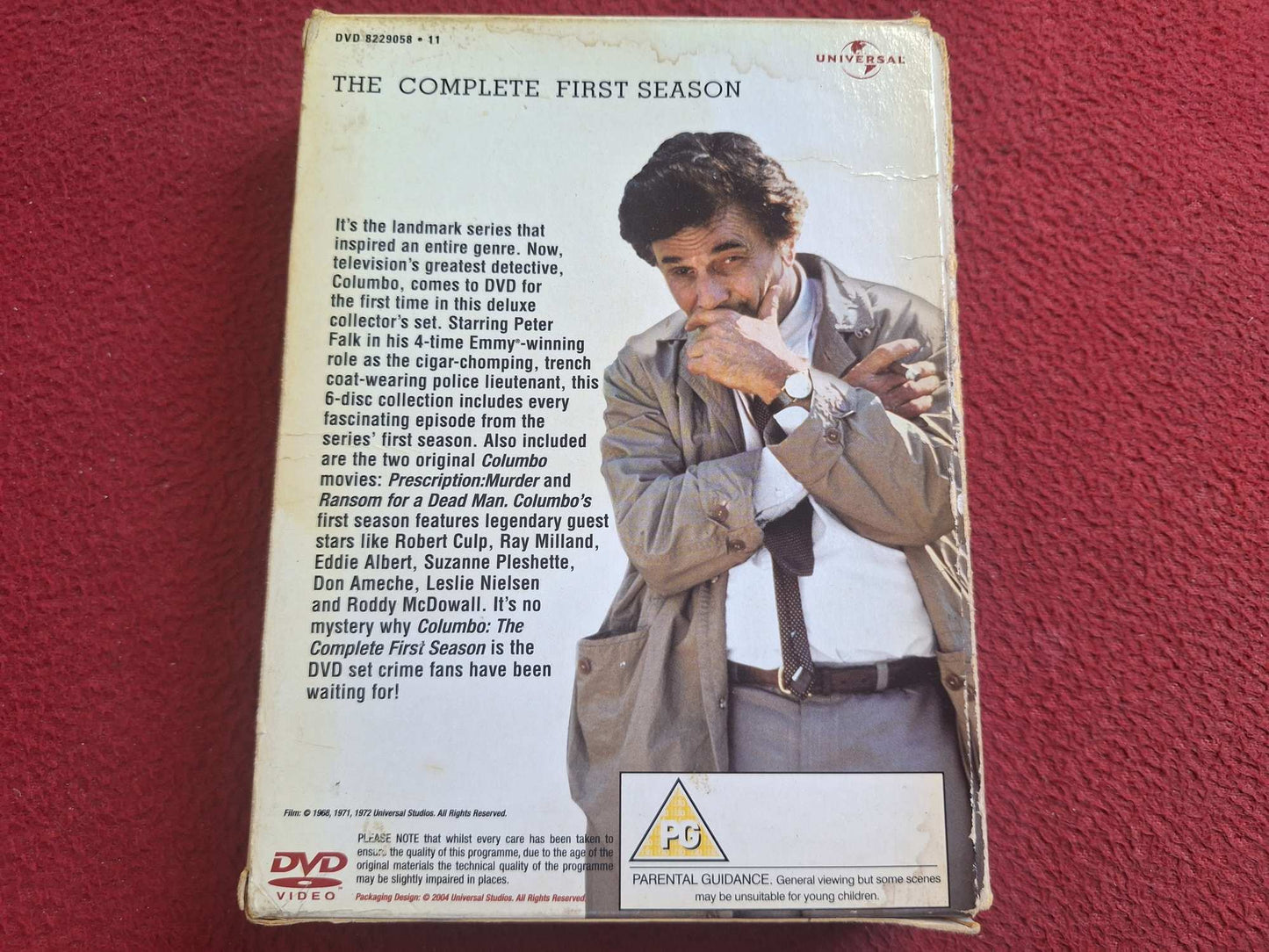 COLUMBO SEASON 1 BOX DVD