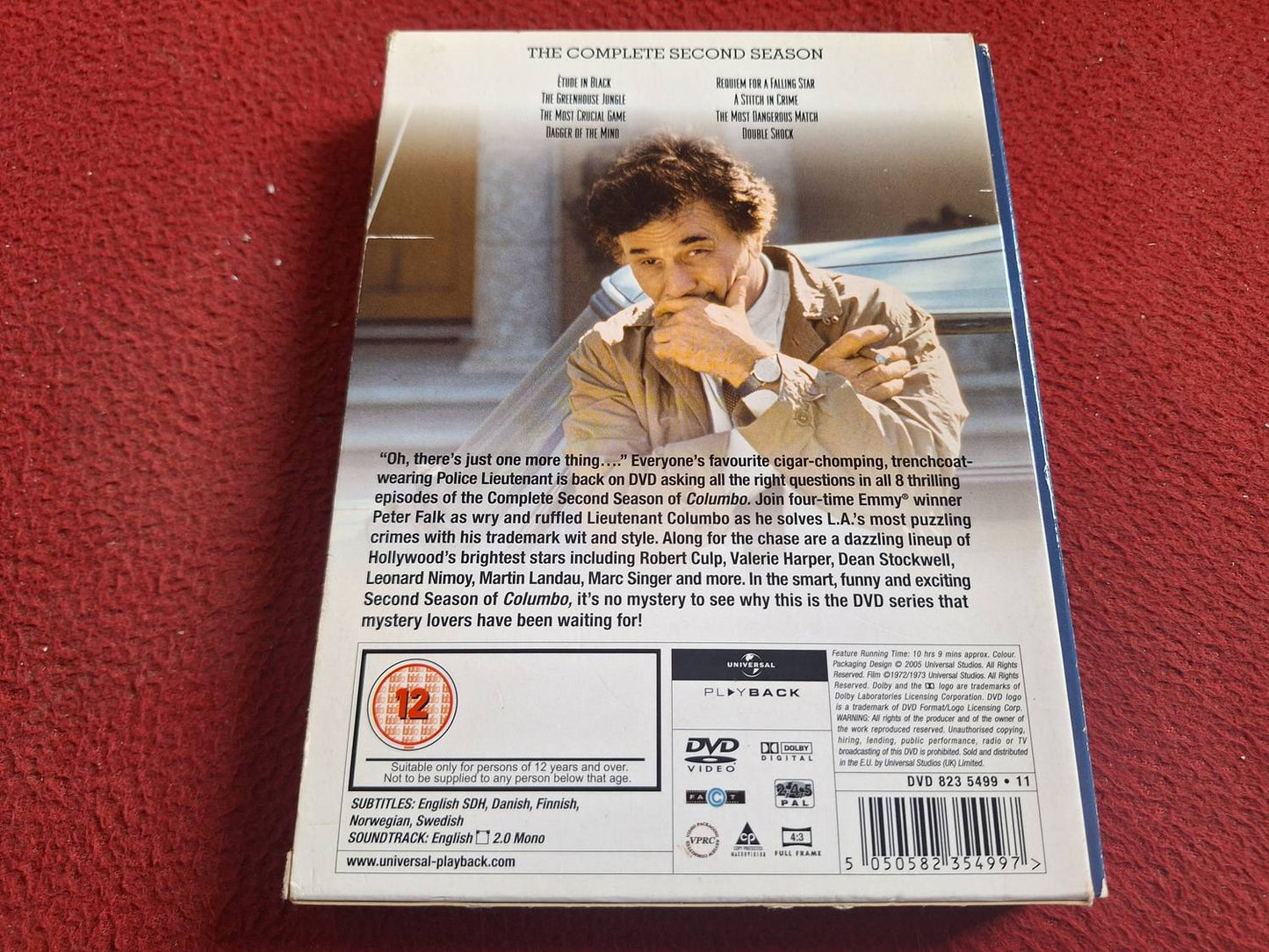 COLUMBO SEASON 2 BOX DVD