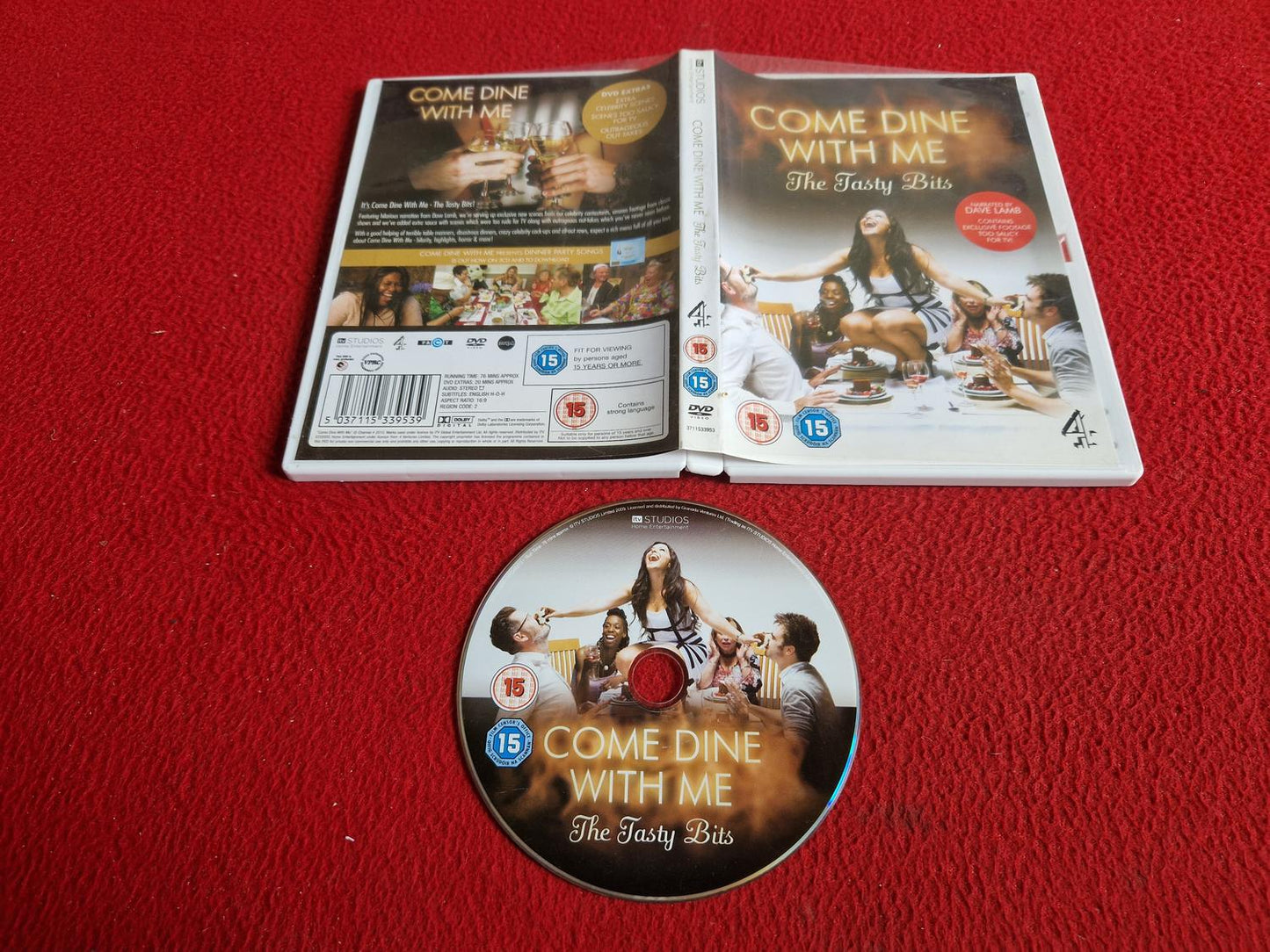 COME DINE WITH ME THE TASTY BITS DVD