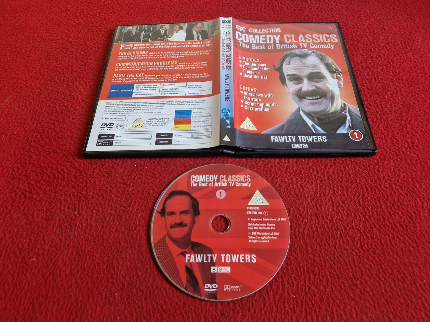 COMEDY CLASSICS VOL 1 - FAWLTY TOWERS DVD