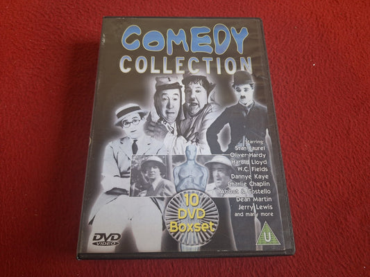COMEDY COLLECTION - LAUREL / HARDY / CHAPLIN / ABBOT & COSTELLO mfl BOX DVD