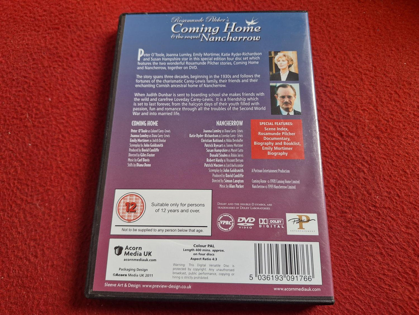 COMING HOME & THE SEQUEL NANCHERROW BOX DVD
