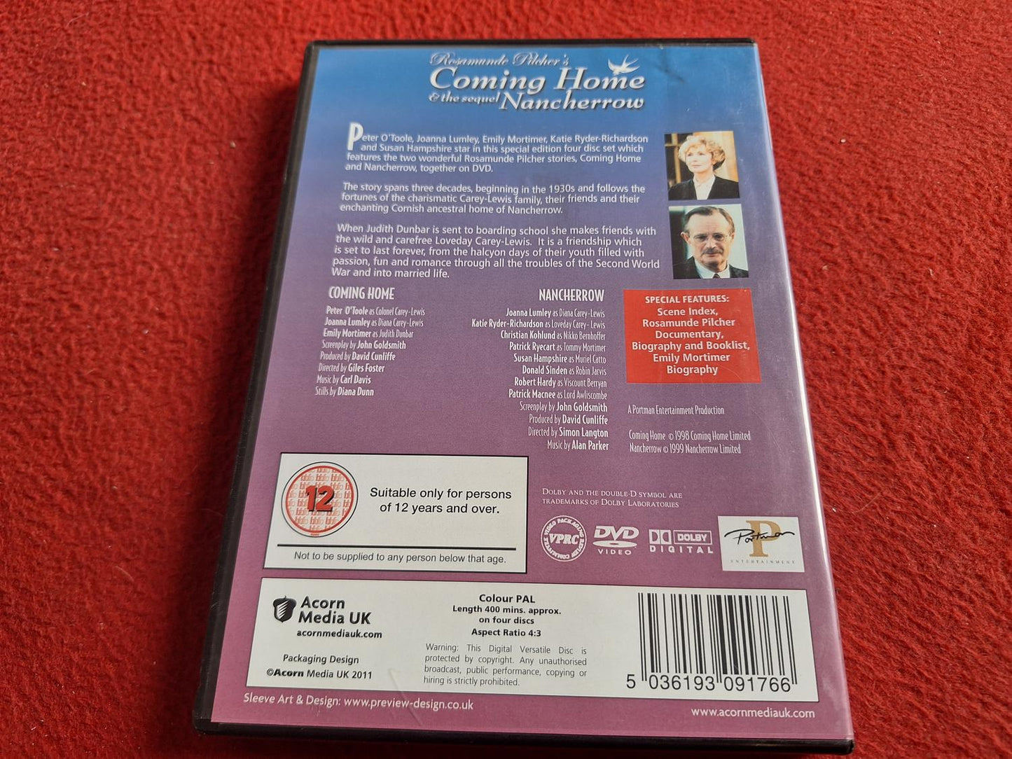 COMING HOME & THE SEQUEL NANCHERROW BOX DVD