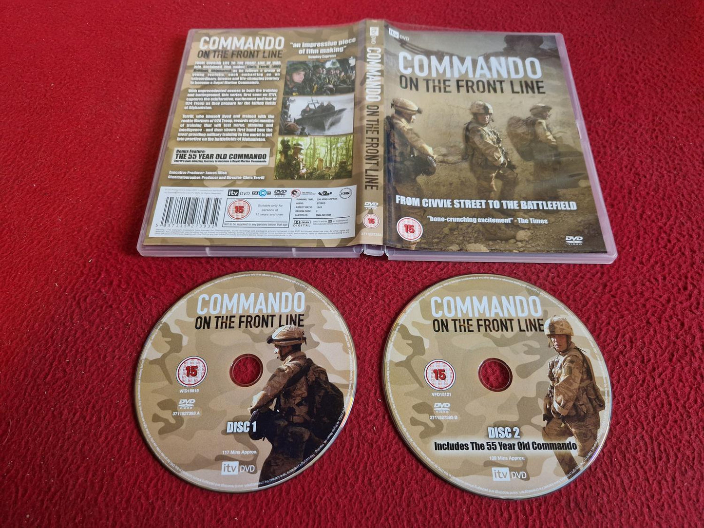 COMMANDO ON THE FRONT LINE DVD