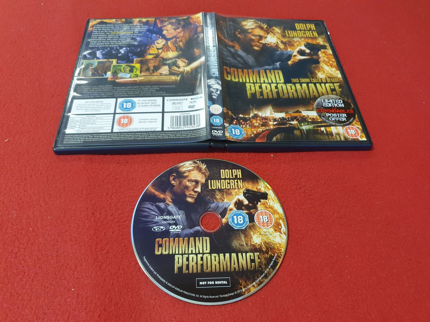 COMMAND PERFORMANCE till DVD