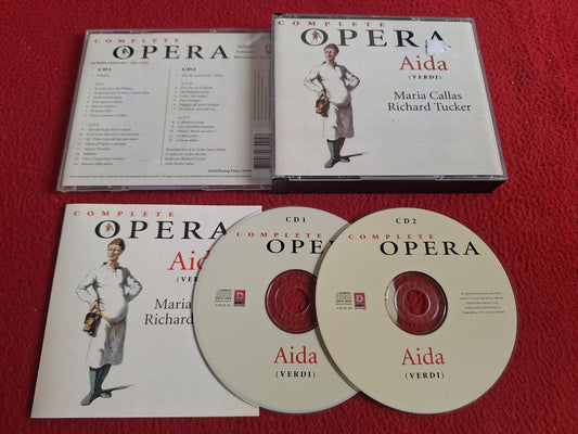 COMPLETE OPERA - AIDA (VERDI) CALLAS / TUCKER CD BOX
