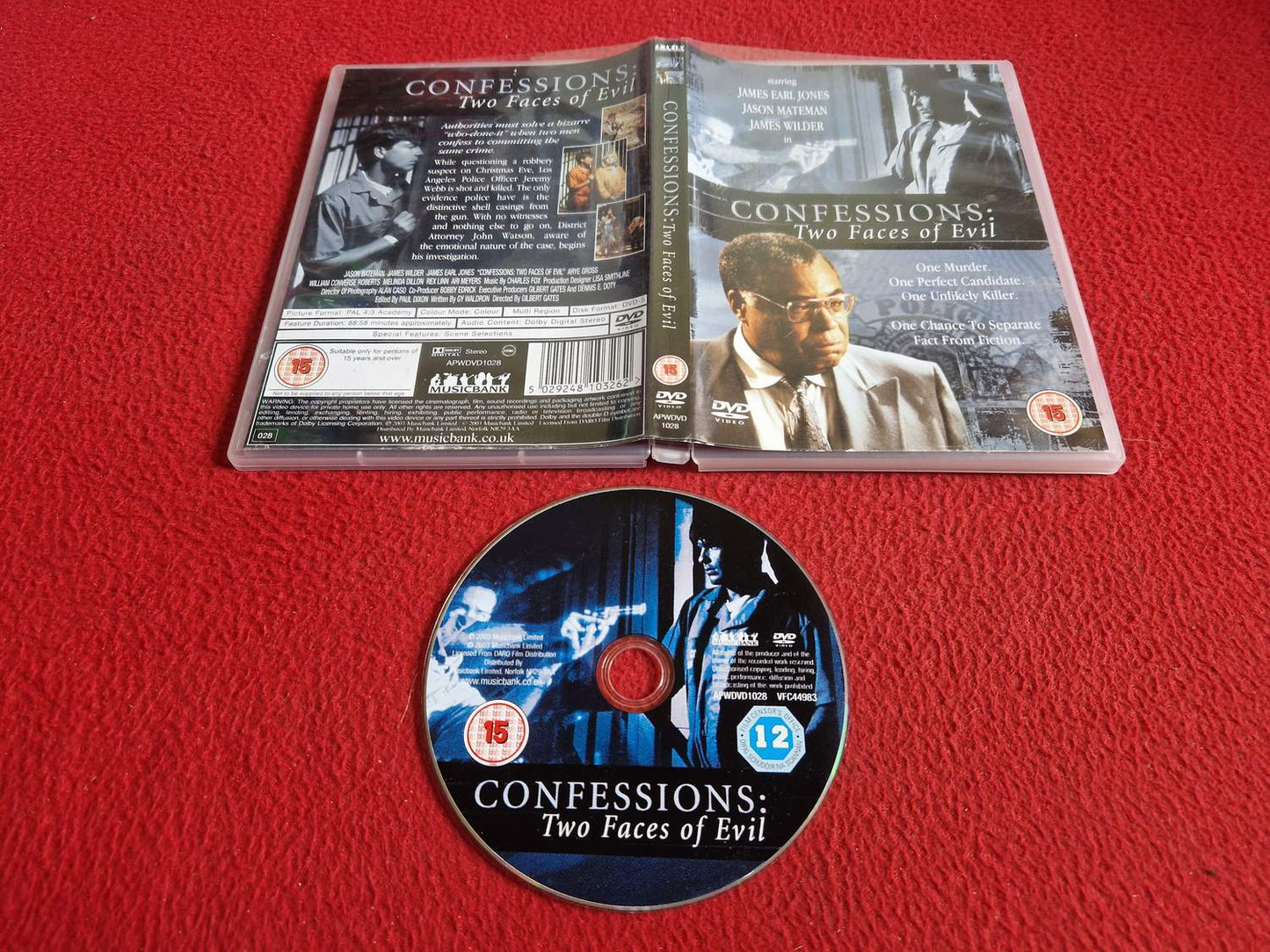 CONFESSIONS THE FACES OF EVIL DVD