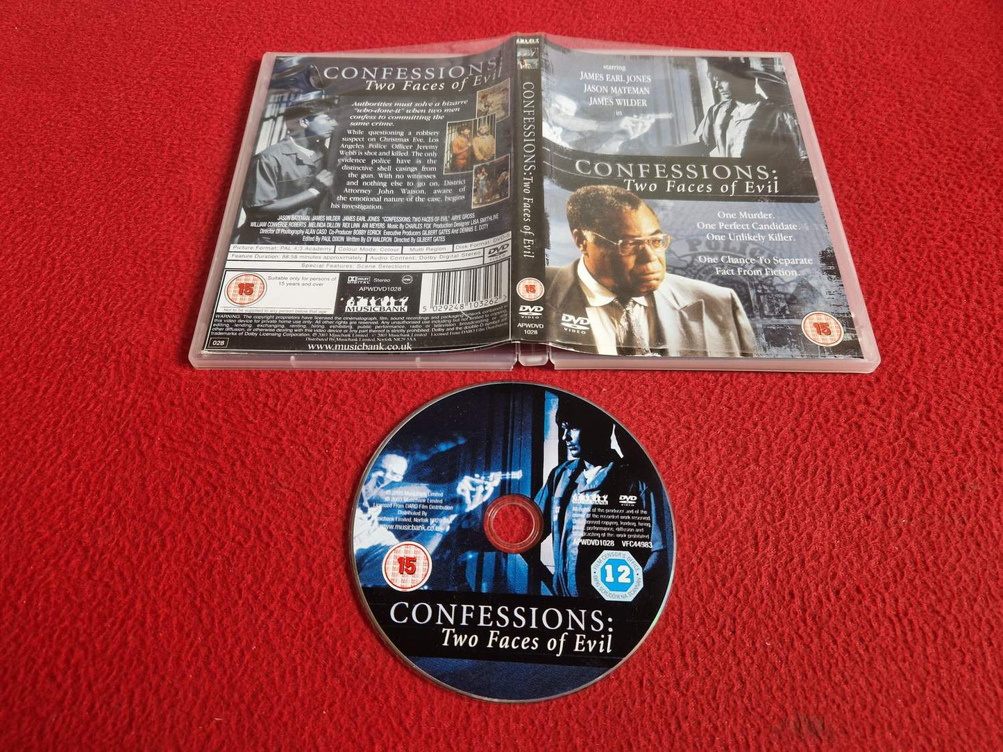 CONFESSIONS TWO FACES OF EVIL DVD