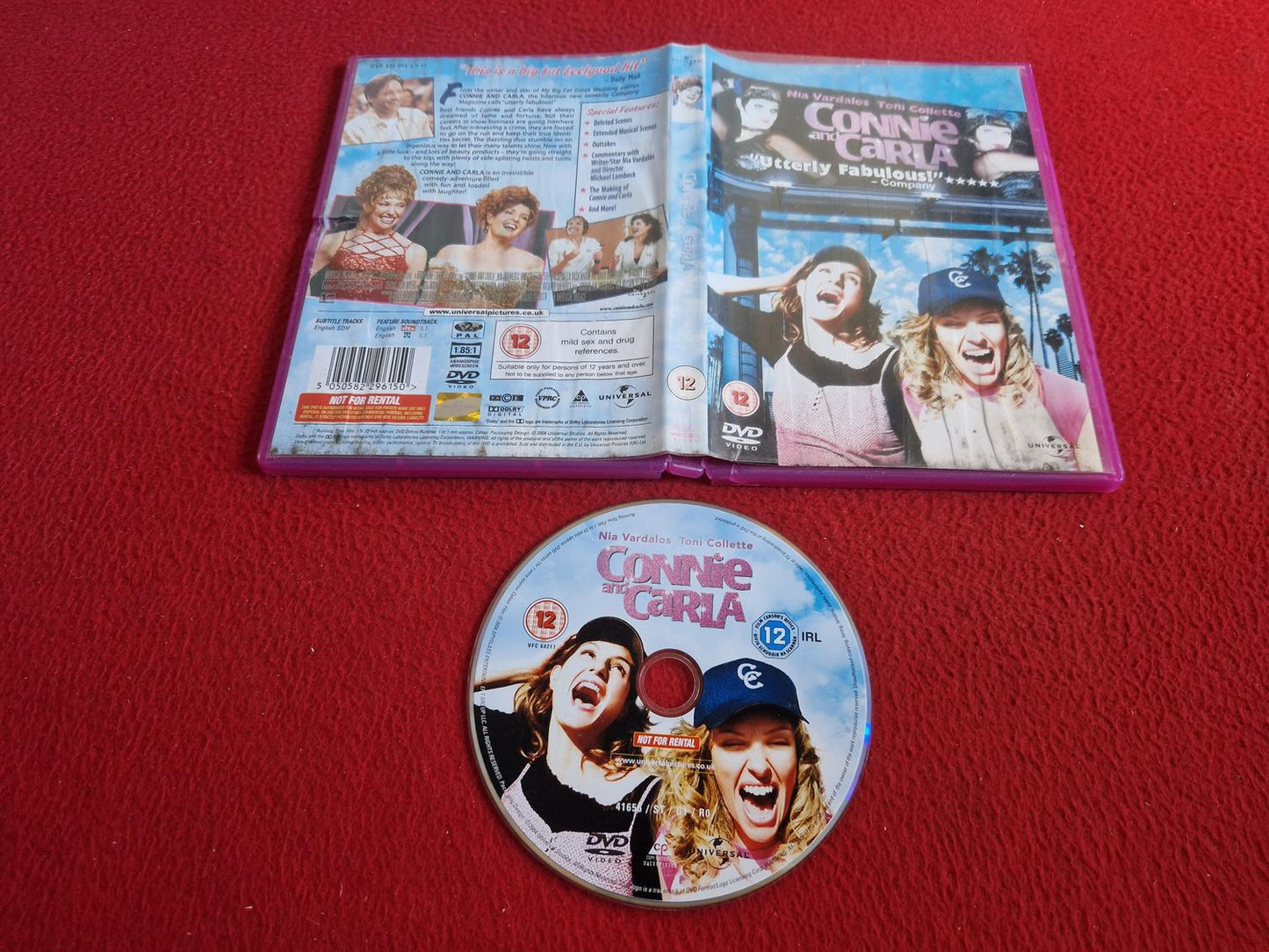 CONNIE AND CARLA DVD
