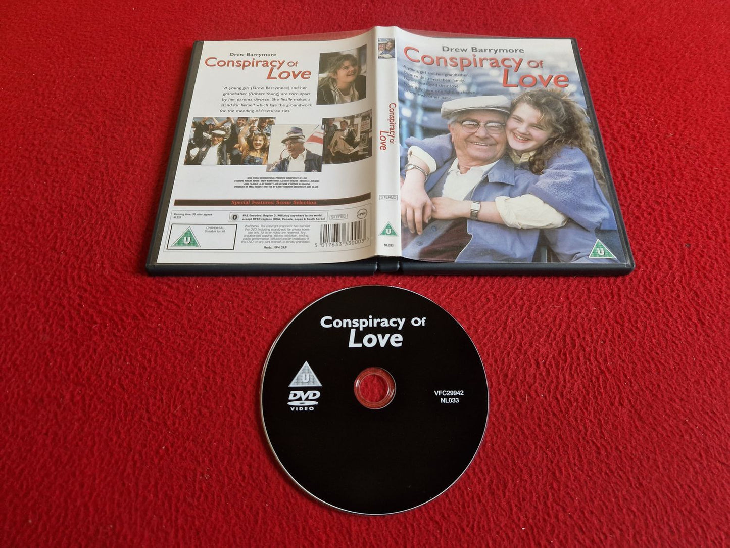 CONSPIRACY OF LOVE DVD