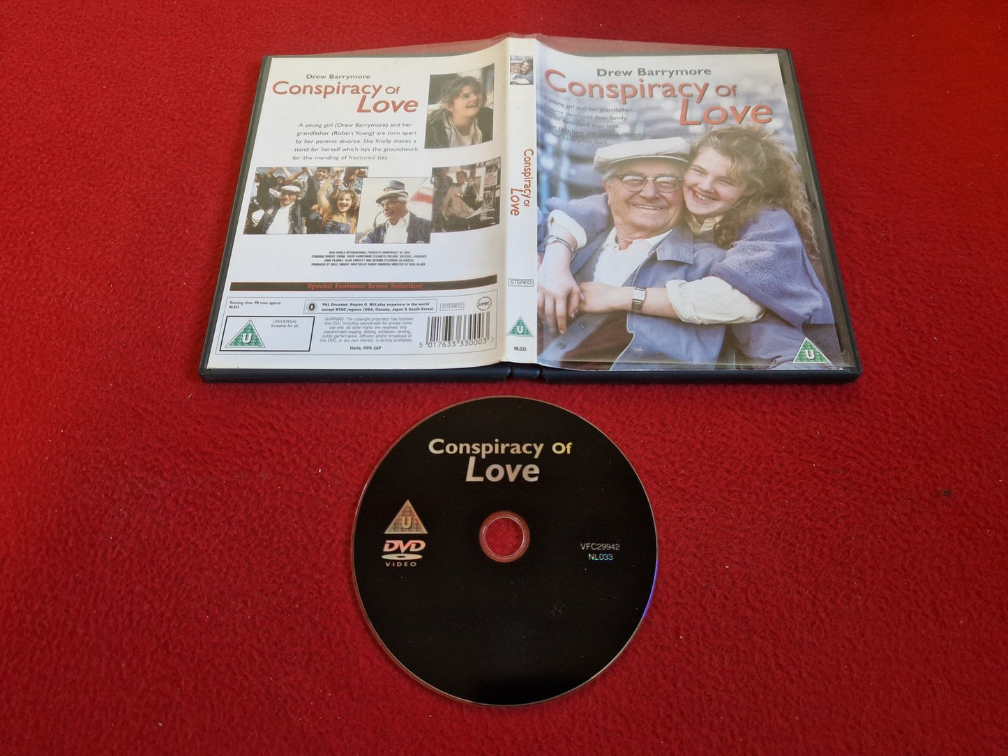 CONSPIRACY OF LOVE DVD