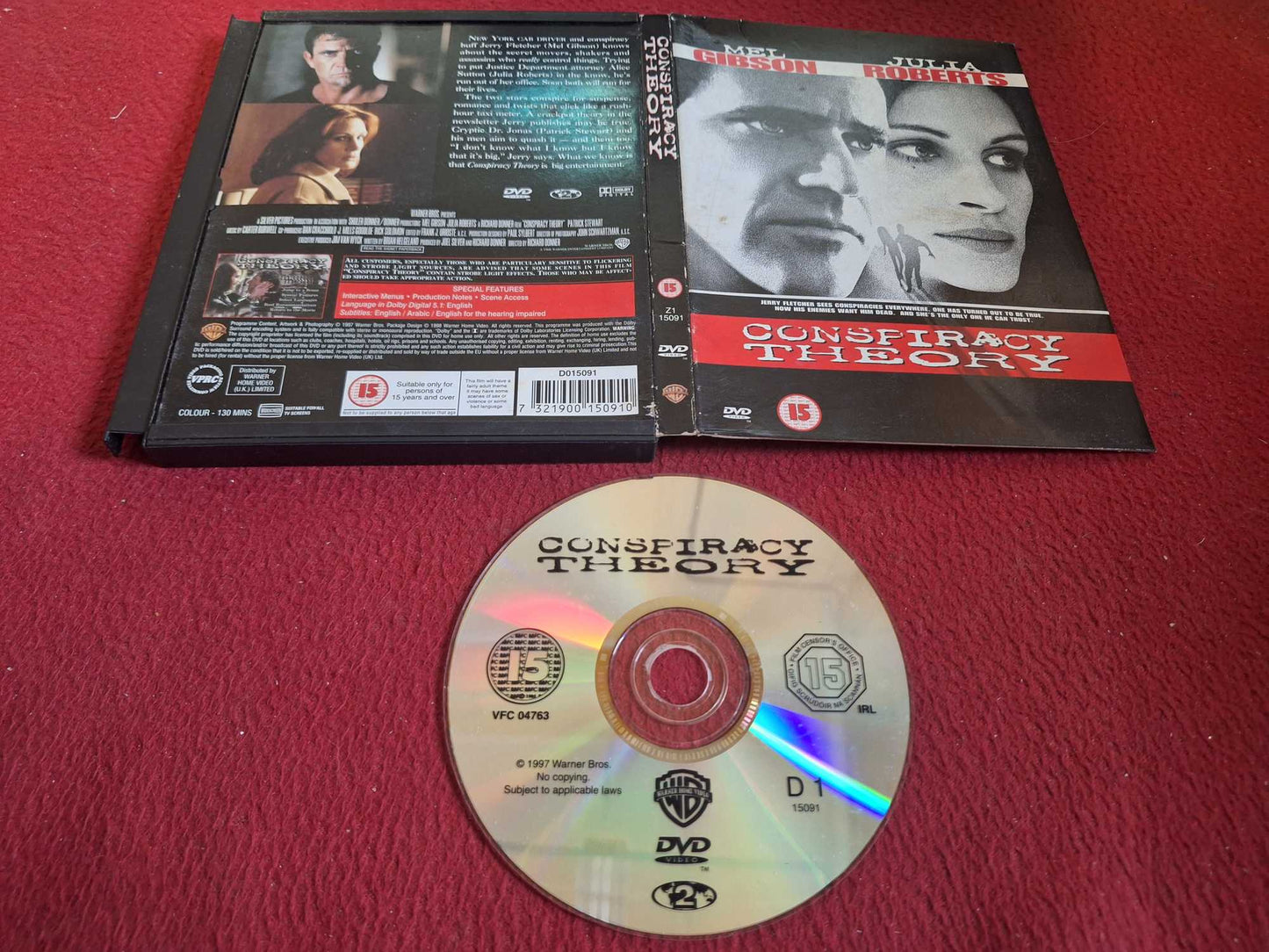 CONSPIRACY THEORY [ SNAPCASE ] DVD