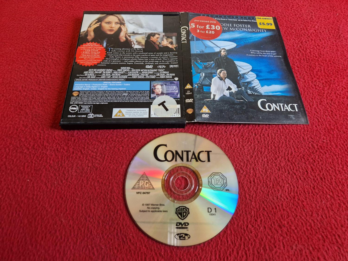 CONTACT [ SNAPCASE ] DVD