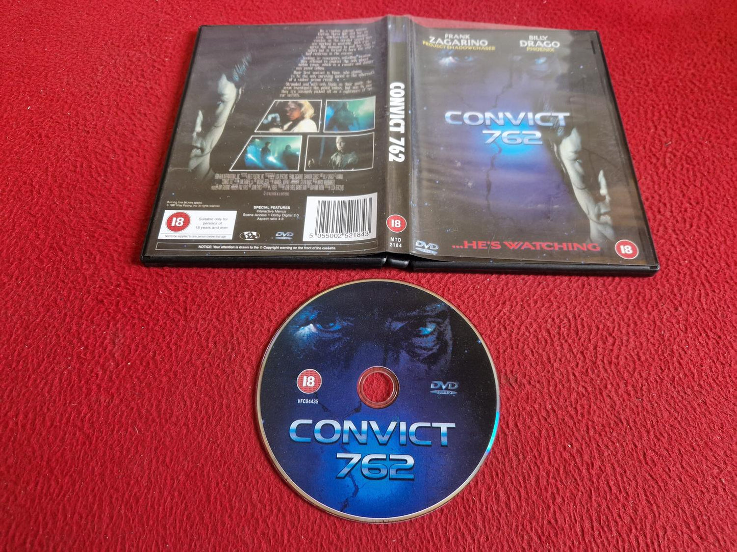 CONVICT 762 DVD