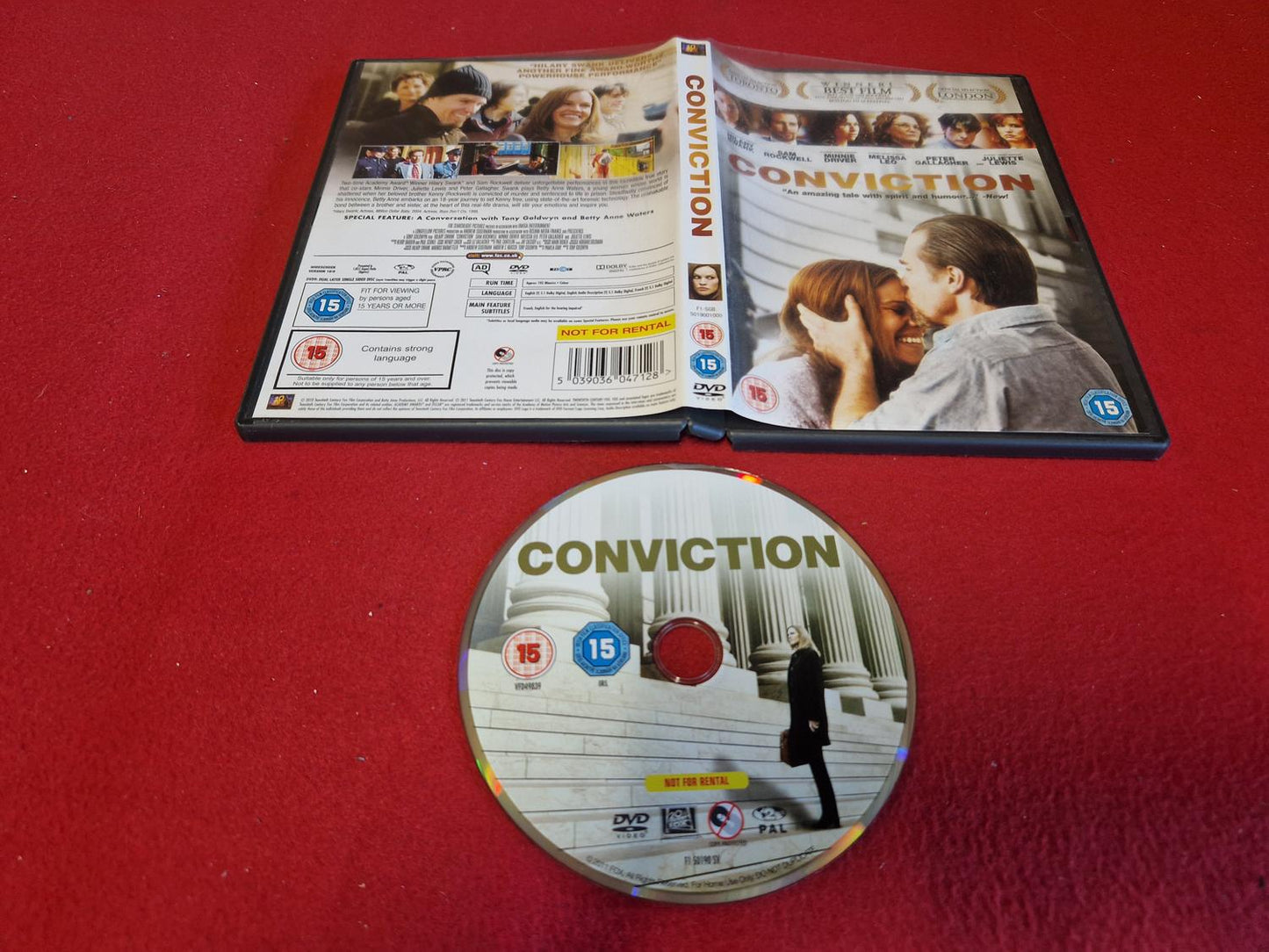 CONVICTION till DVD