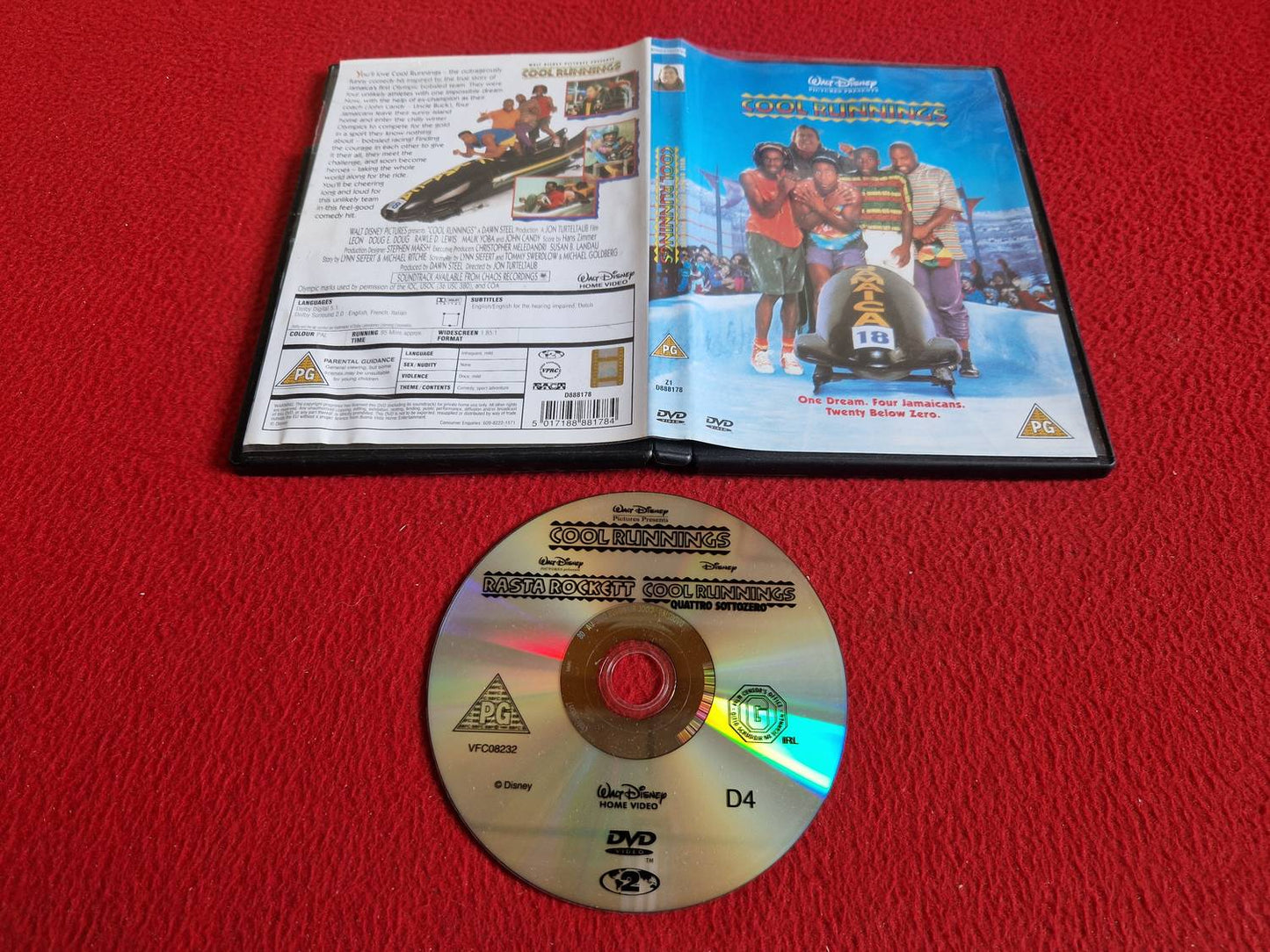 COOL RUNNINGS DVD