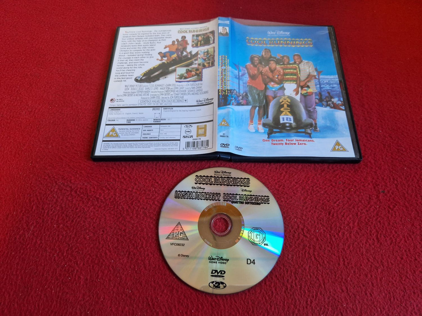 COOL RUNNINGS DVD