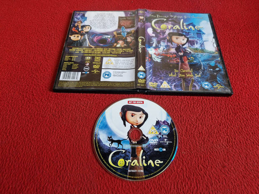CORALINE [ SVENSK TEXT ] DVD