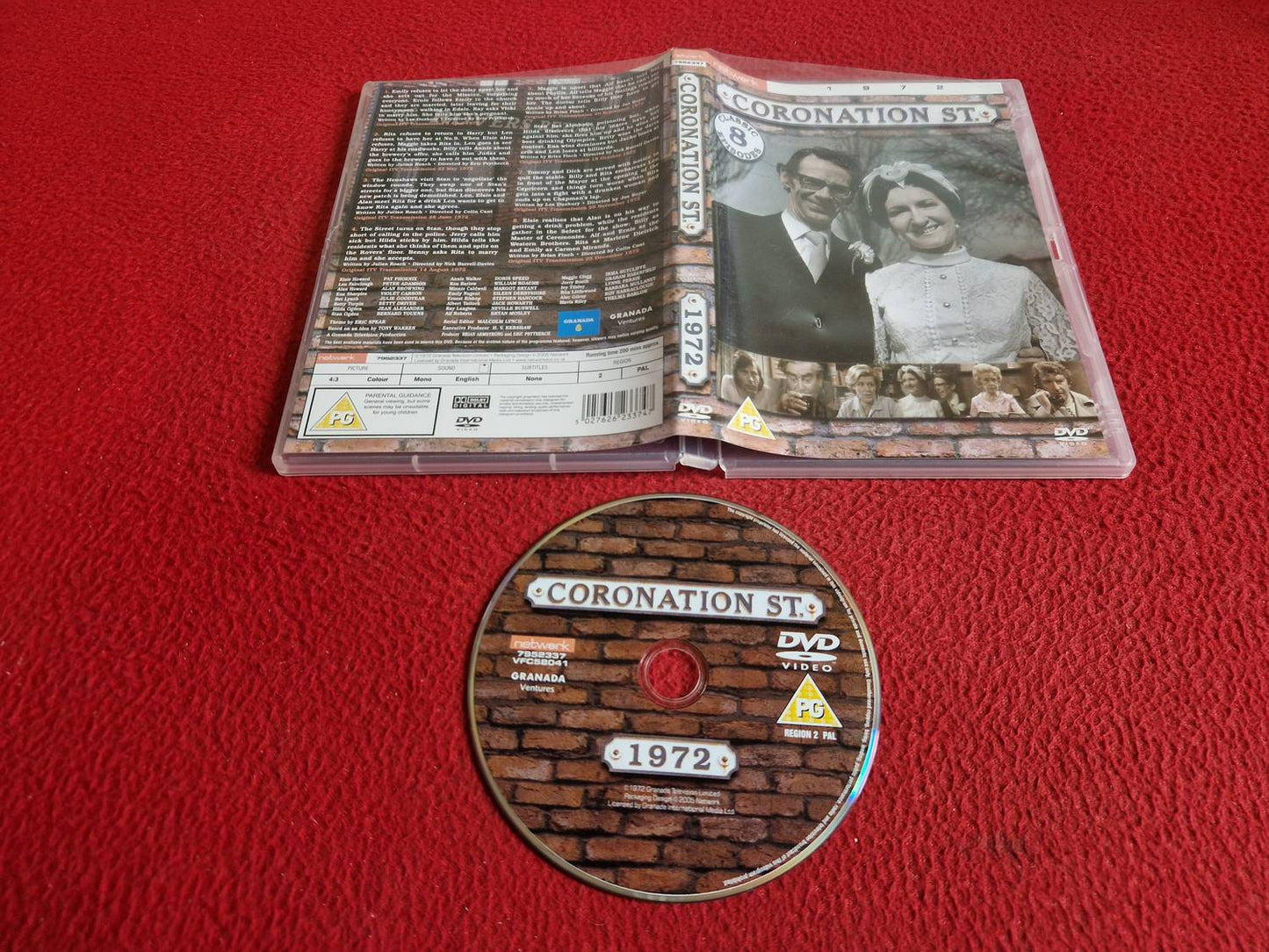 CORONATION STREET 1972 DVD