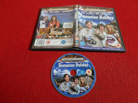 CORONATION STREET ROMANIAN HOLIDAY DVD