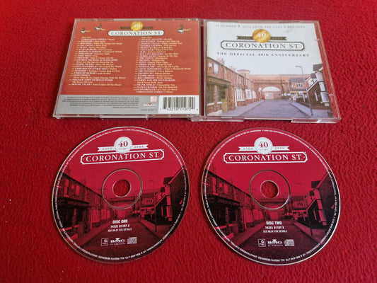 CORONATION ST. THE OFFICIAL 40TH ANNIVERSARY CD