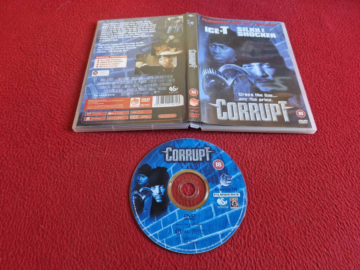 CORRUPT DVD