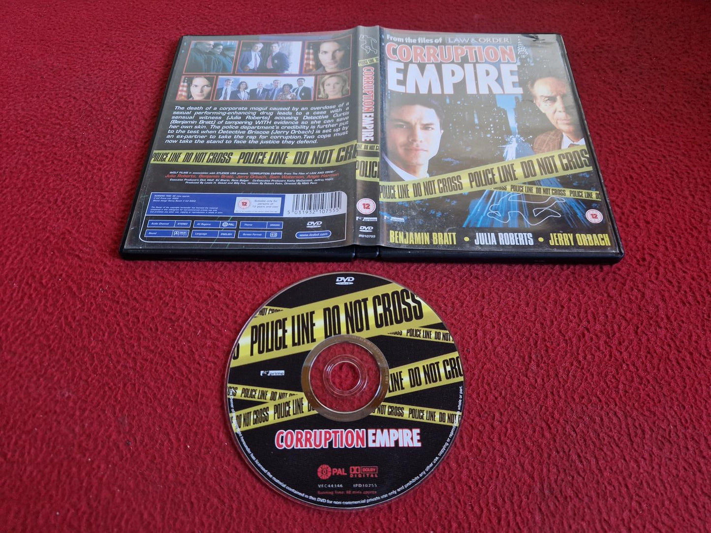 CORRUPTION EMPIRE DVD