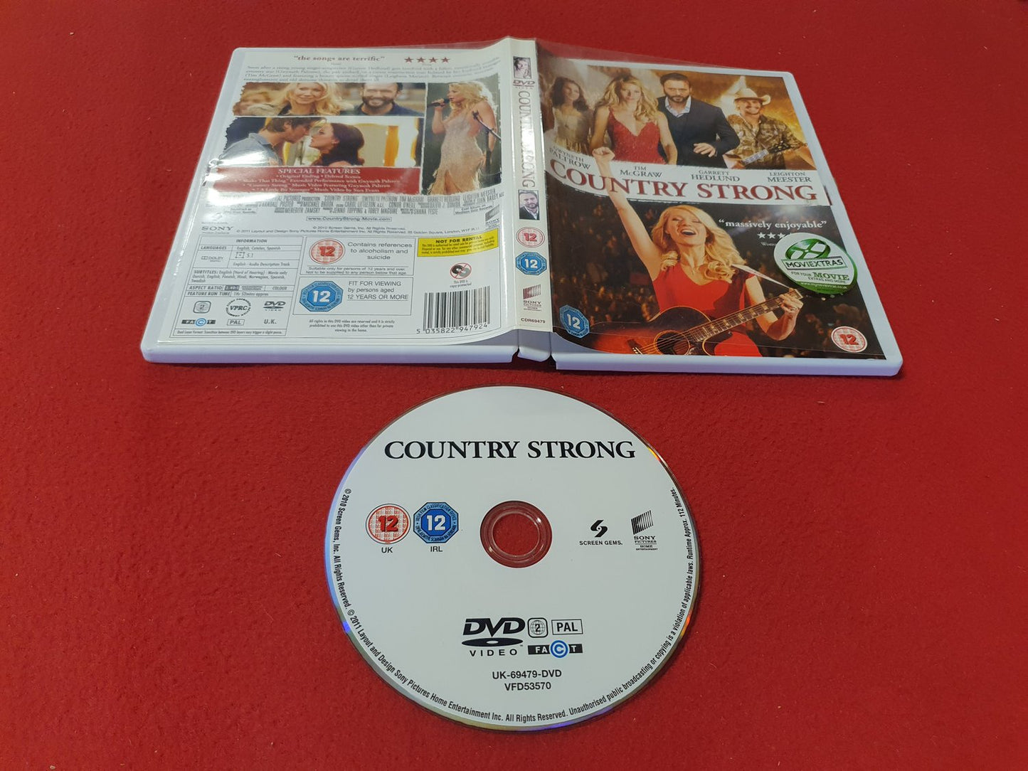 COUNTRY STRONG till DVD
