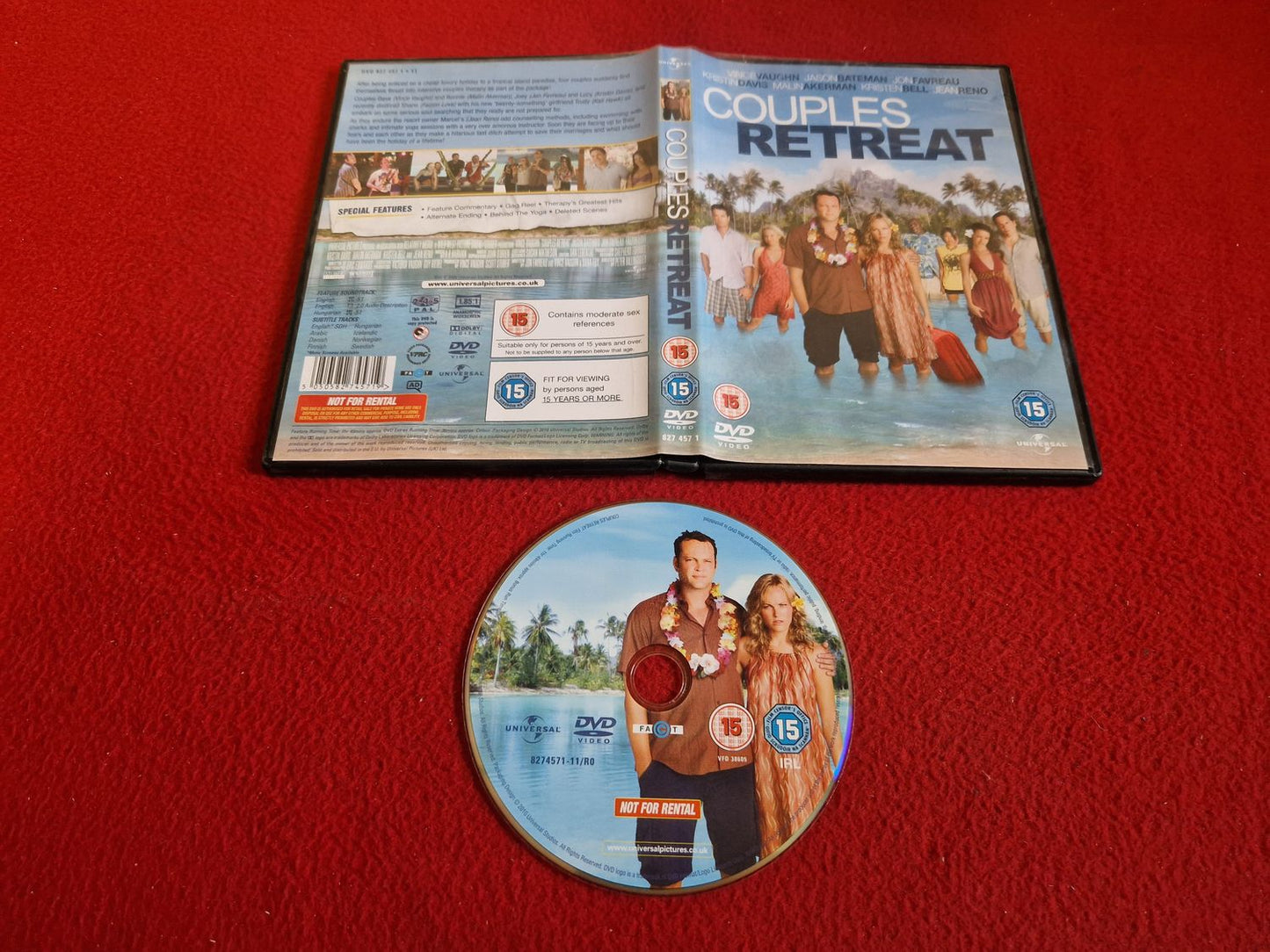 COUPLES RETREAT DVD