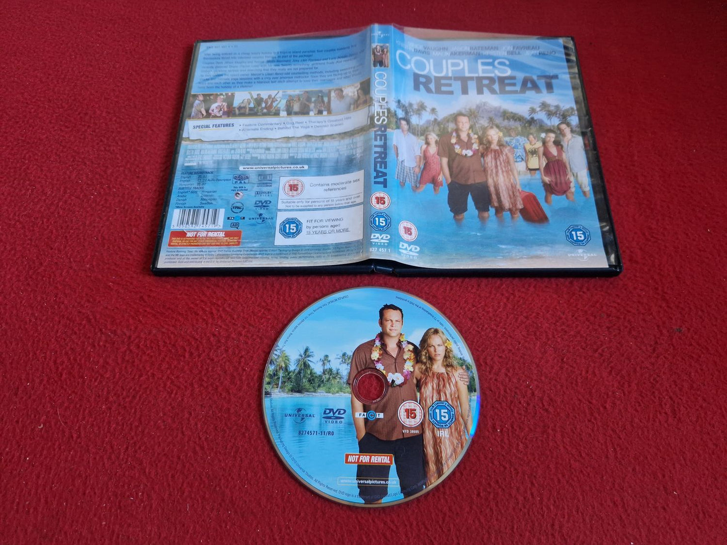 COUPLES RETREAT DVD