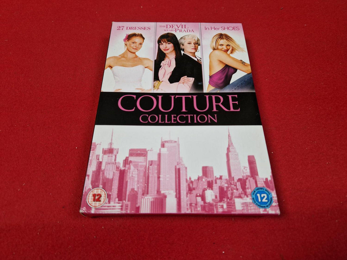 COUTURE COLLECTION 27 DRESSES / DEVIL WEARS PRADA / IN HER SHOES BOX till DVD