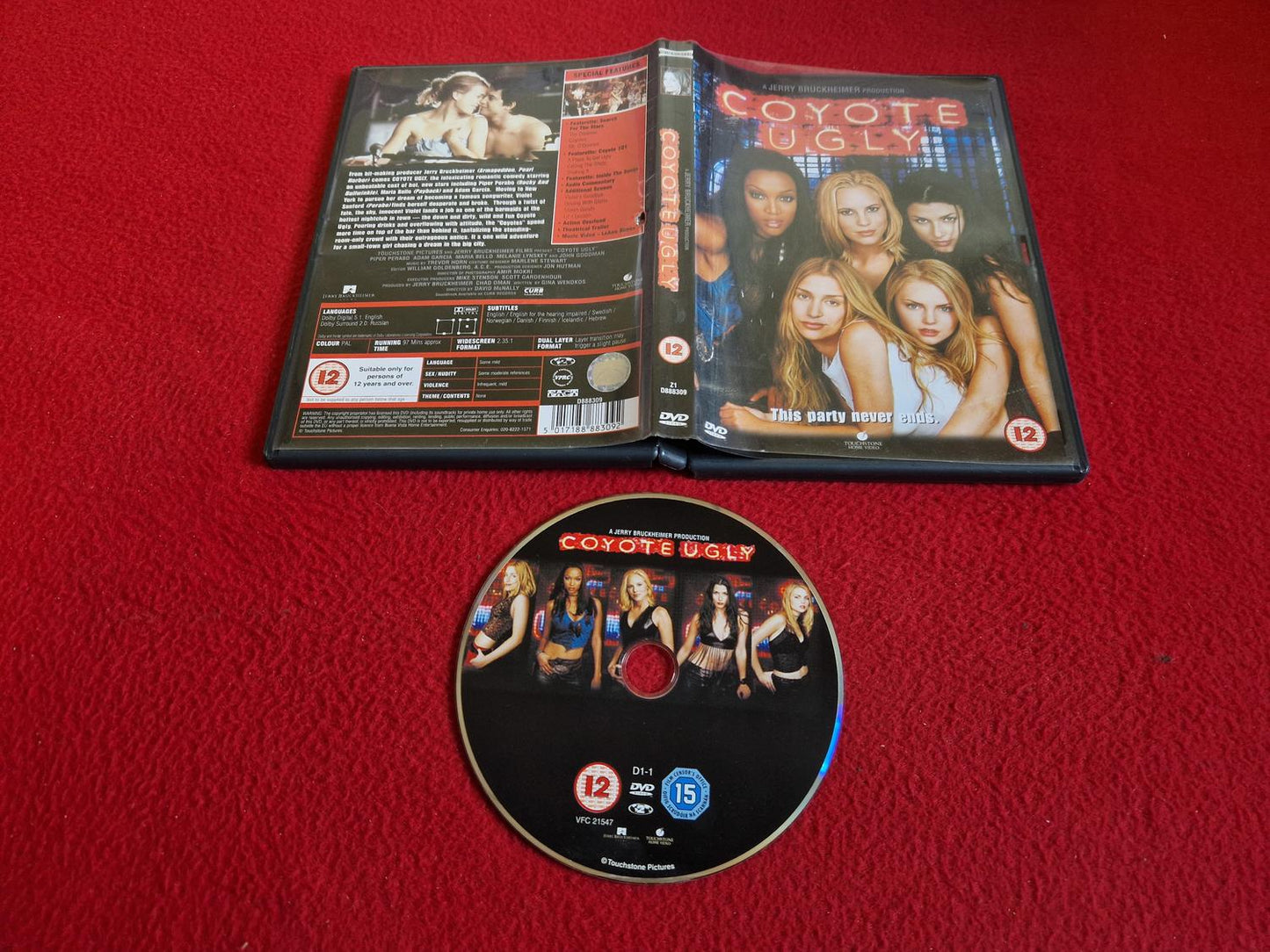COYOTE UGLY DVD