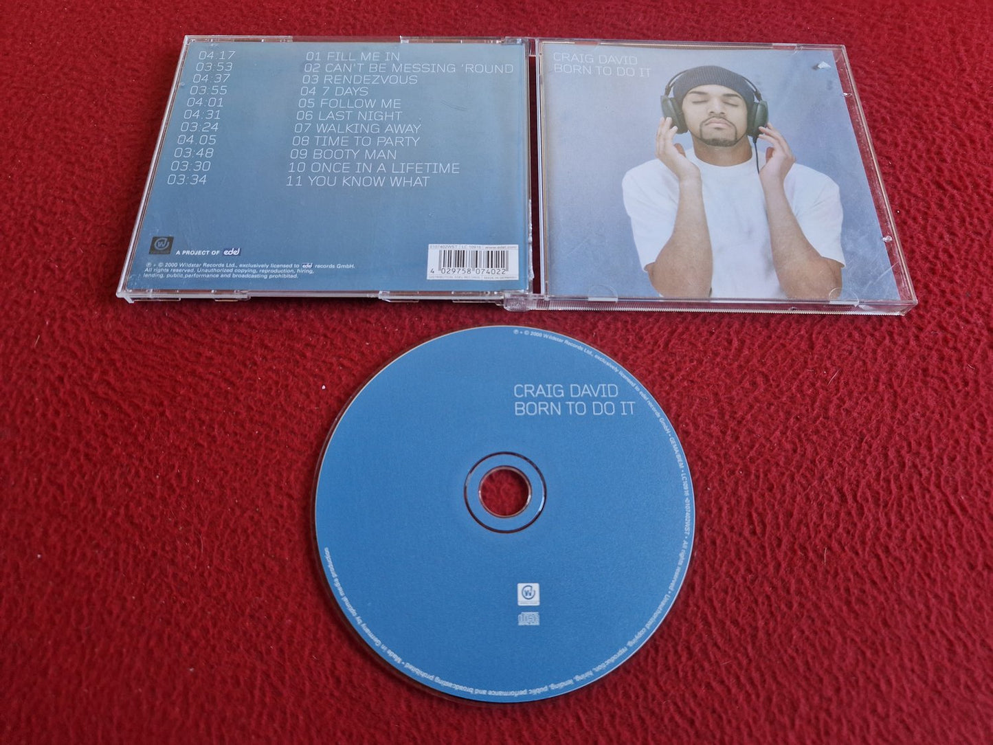 CRAIG DAVID BORN TO DO IT CD