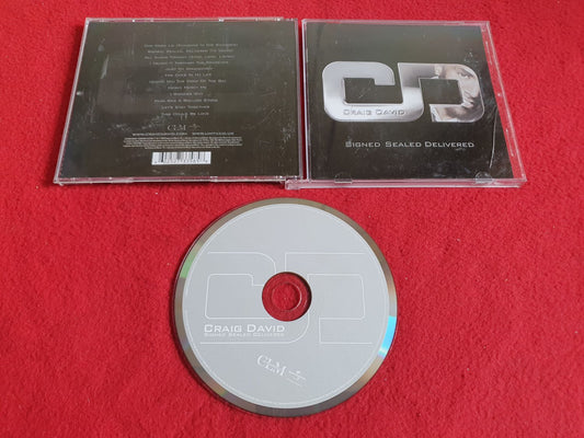 CRAIG DAVID SIGNED SEALED DELIVERED till CD