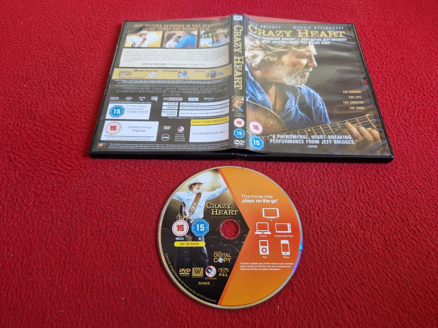 CRAZY HEART [ SVENSK TEXT ] DVD