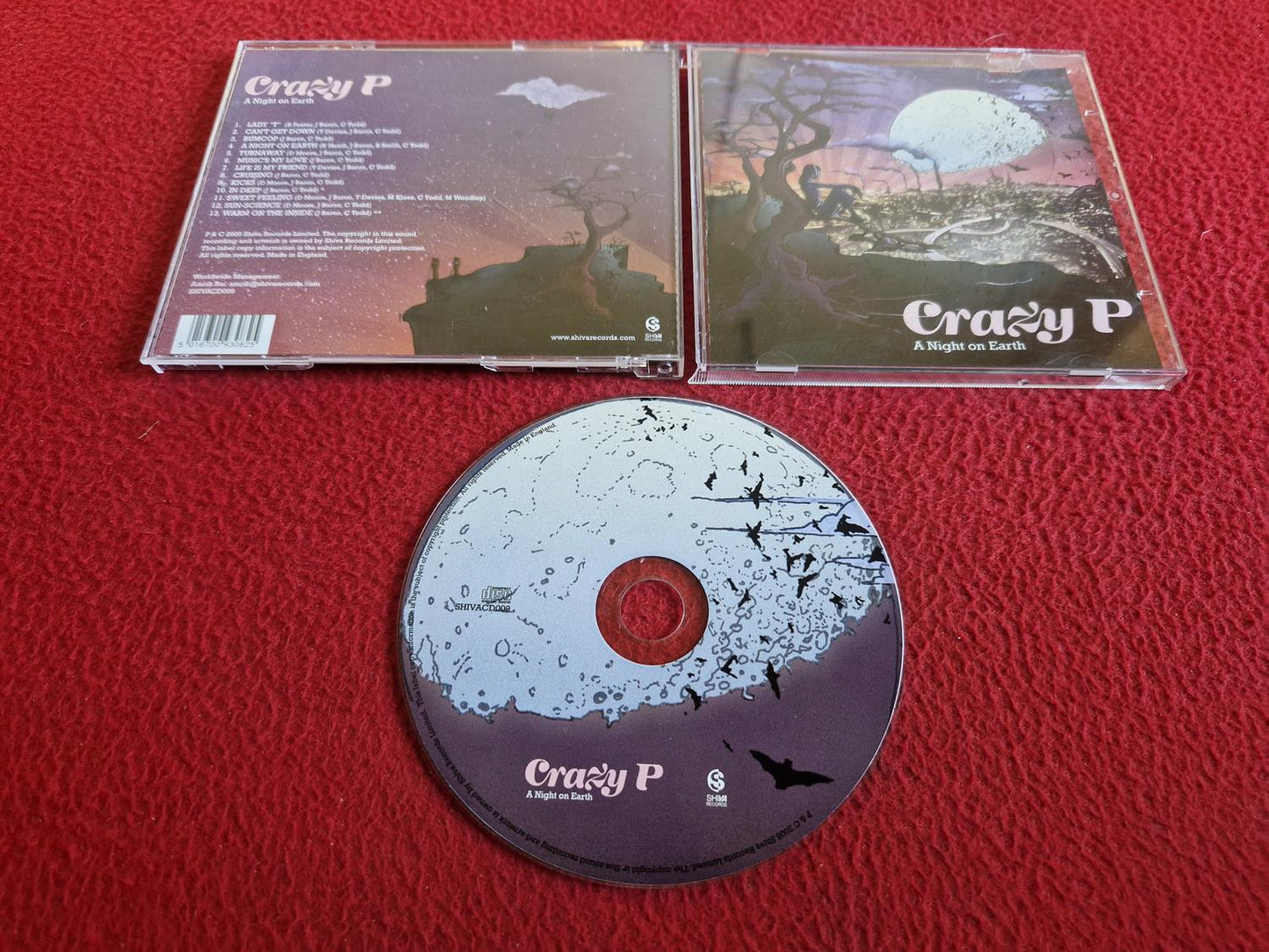 CRAZY P A NIGHT ON EARTH CD