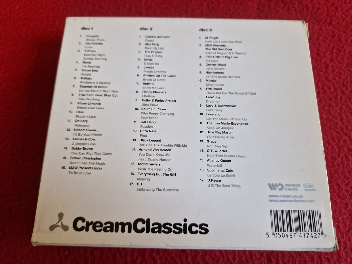 CREAM CLASSICS CD BOX